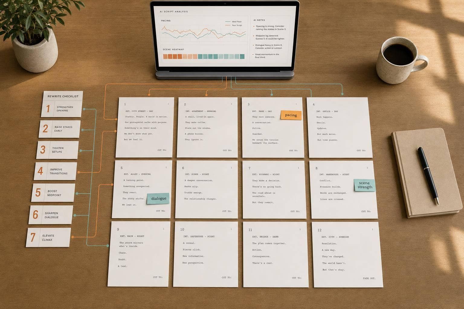 7 Ways AI Can Speed Up Script Rewrites