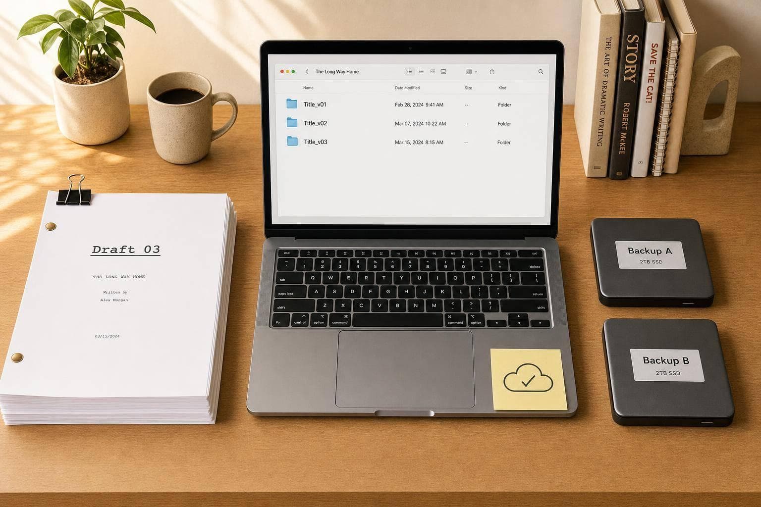 How to Manage Multiple Screenplay Drafts Without Losing Work